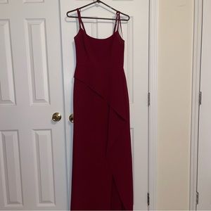 BCBG maroon dress